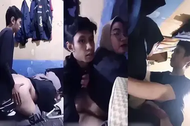 Hijabers Kacamata Montok Ngewe Ganas Becek poster